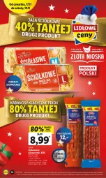 Gazetka promocyjna Lidl - GAZETKA - Gazetka - ważna od 19.11 do 19.11.2022 - strona 12 - produkty: PIKOK, Kabanos