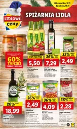 Gazetka promocyjna Lidl - GAZETKA - Gazetka - ważna od 19.11 do 19.11.2022 - strona 27 - produkty: Kujawski, Sos, Ser, Olej iniany, Bonduelle, Fasola, Olej rzepakowy, Oliwa z oliwek, Olej, Kukurydza, Fa, Oliwa