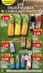 Gazetka promocyjna Lidl - GAZETKA - Gazetka - ważna od 19.11 do 19.11.2022 - strona 46 - produkty: Marchewka, Sok, Por, Super wings, LANA, Sport, Tymbark, Woda mineralna, Kubuś, Woda, Wino, Mango, Napój, Mięta