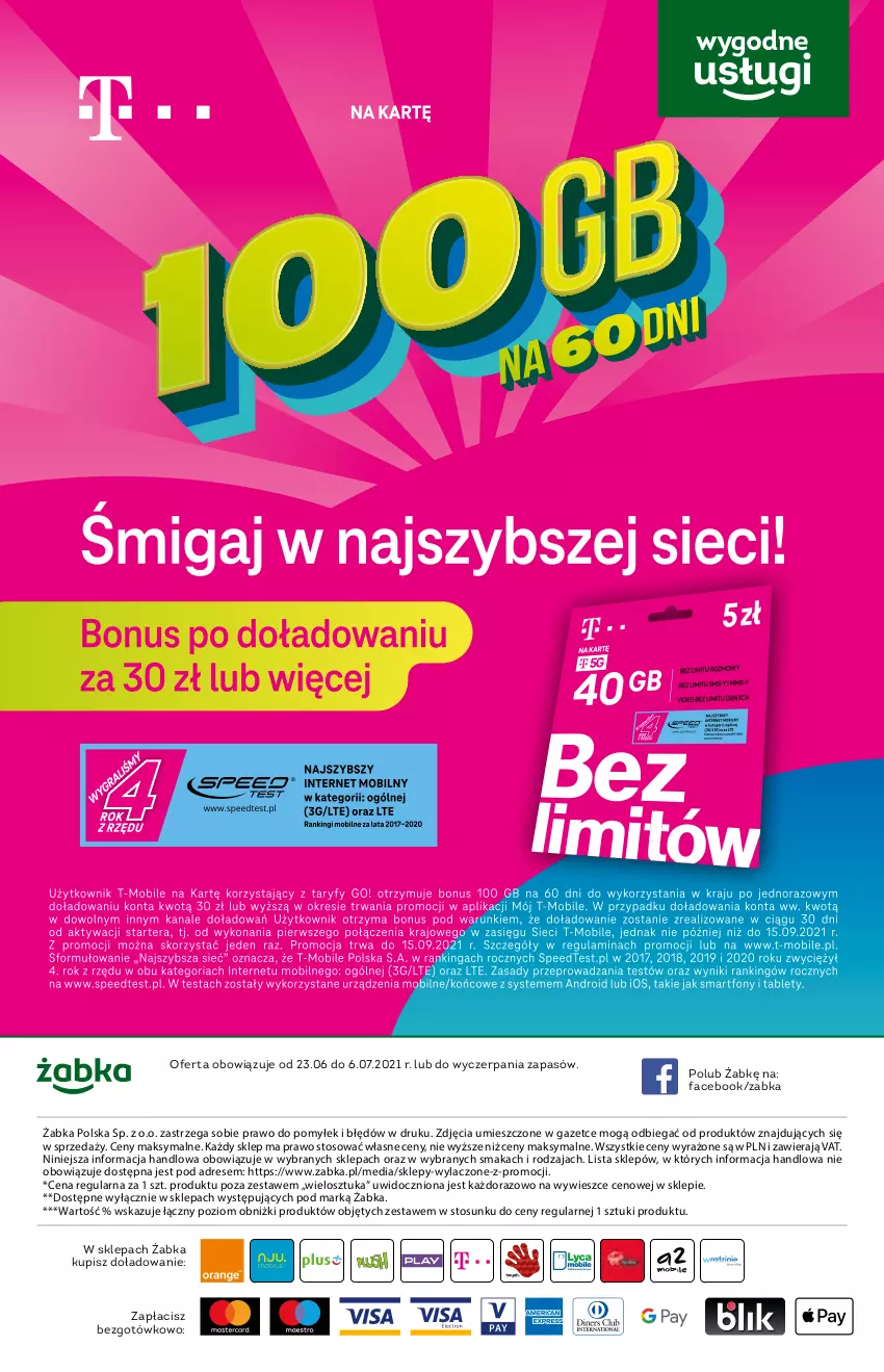 Gazetka promocyjna Żabka - ważna 23.06 do 06.07.2021 - strona 50 - produkty: Dres, Fa