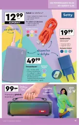 Gazetka promocyjna Biedronka - Gazetka - ważna od 04.05 do 04.05.2024 - strona 13 - produkty: Por, Telefon, Głośnik, Tran, Warka, Aksam, Powerbank, Akumulator