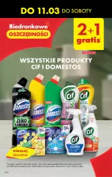 Gazetka promocyjna Biedronka - Gazetka - ważna od 15.03 do 15.03.2023 - strona 14 - produkty: Por, Cif, Rama, Tran, , Mleczko, Robot