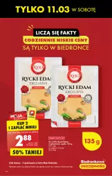 Gazetka promocyjna Biedronka - Gazetka - ważna od 15.03 do 15.03.2023 - strona 4 - produkty: Rycki Edam, Ser, , Edam