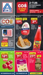 Gazetka promocyjna Aldi - Katalog spożywczy - Gazetka - ważna od 07.05 do 07.05.2022 - strona 1 - produkty: Krakus, Ser, Hofburger, Mięsne specjały, Tera, Szynka konserwowa, Szynka, Schab wieprzowy, Oranżada, Burger, Jacobs, Grill, Pomidory