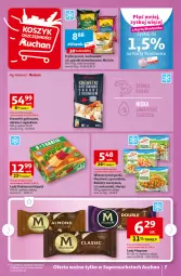 Gazetka promocyjna Auchan - Gazetka TANIE zakupy Supermarket Auchan - Gazetka - ważna od 30.08 do 30.08.2023 - strona 7 - produkty: Kaktus, McCain, Lody, Bukiet, Krewetki, Frytki, Hortex