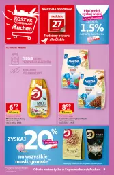 Gazetka promocyjna Auchan - Gazetka TANIE zakupy Supermarket Auchan - Gazetka - ważna od 30.08 do 30.08.2023 - strona 9 - produkty: Ryż, Mus, Gra, Miód, Dozownik, Kakao, Miecz