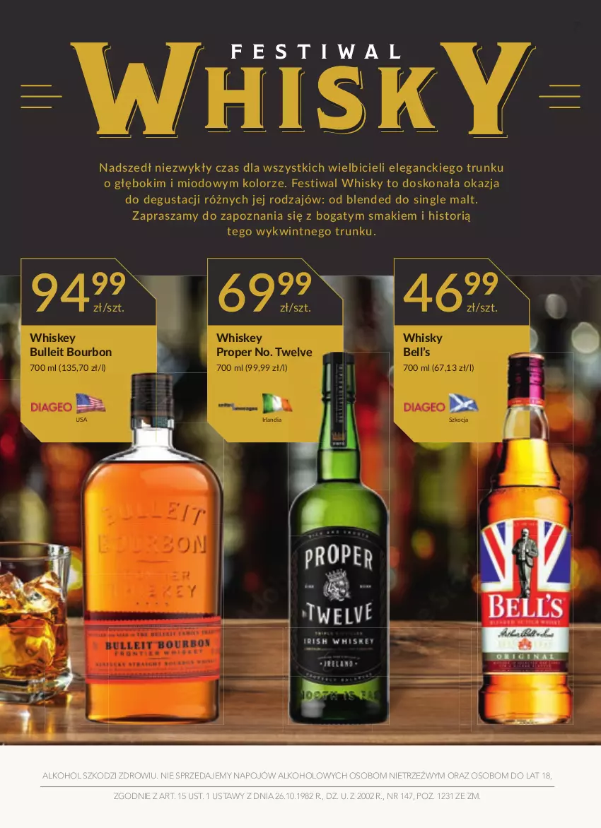 Gazetka promocyjna Stokrotka - Katalog Mikołajkowy - ważna 10.11 do 07.12.2022 - strona 7 - produkty: Bell, BIC, Bourbon, Bulleit Bourbon, Koc, Whiskey, Whisky