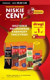 Gazetka promocyjna Biedronka - Od Poniedziałku - Gazetka - ważna od 01.03 do 01.03.2025 - strona 14 - produkty: Tarczyński, Kabanos, LG