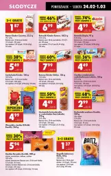 Gazetka promocyjna Biedronka - Od Poniedziałku - Gazetka - ważna od 01.03 do 01.03.2025 - strona 53 - produkty: Lubisie, Ciastka, Koc, Gra, Kinder Bueno, Bonitki, Herbatniki, Tonik, Rogal, Czekolada, Baton, Kakao, Kinder