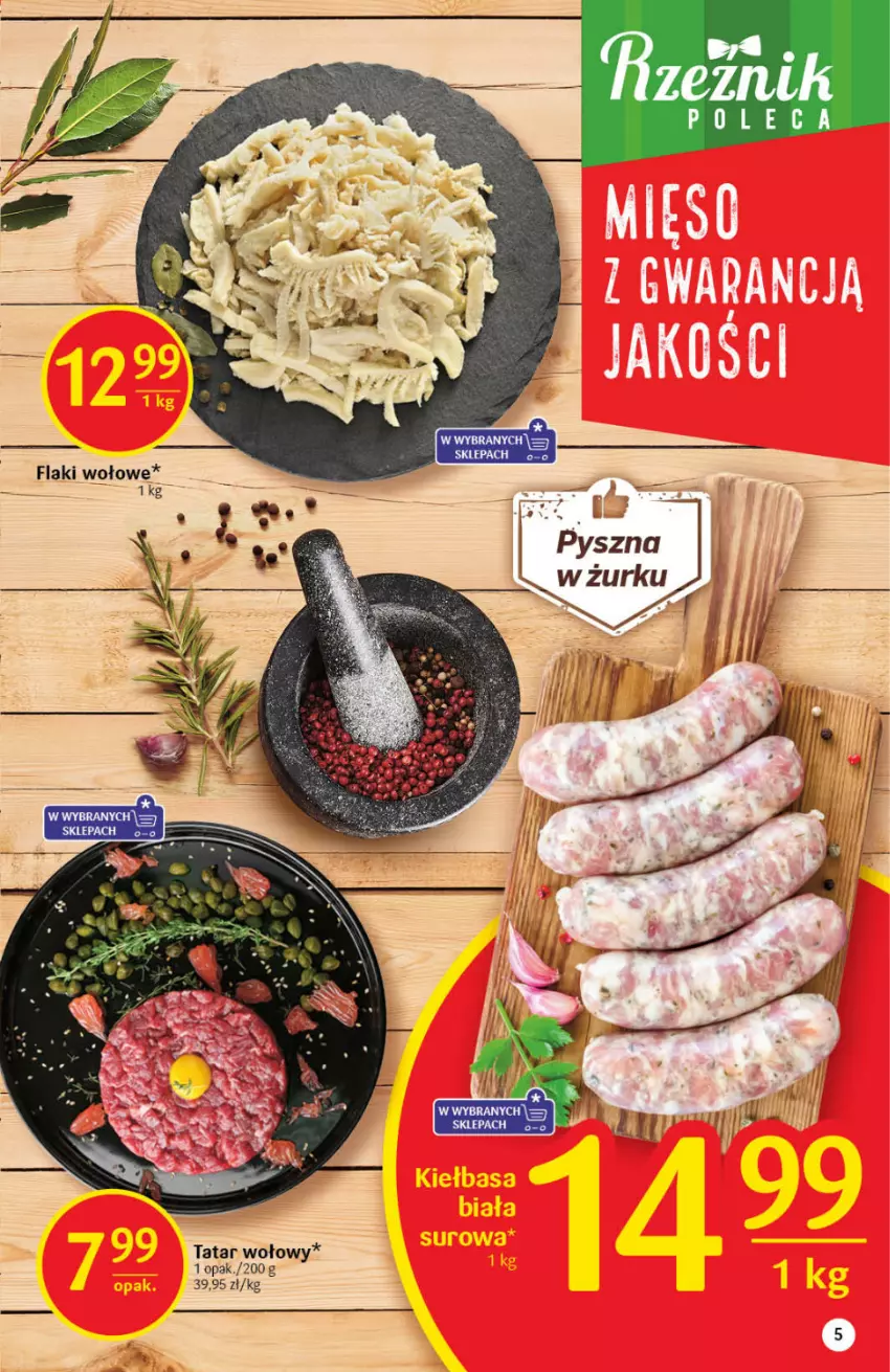 Gazetka promocyjna Delikatesy Centrum - Gazetka DC01 - ważna 05.01 do 12.01.2022 - strona 5 - produkty: Tatar wołowy