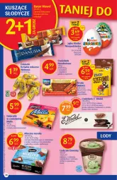 Gazetka promocyjna Delikatesy Centrum - Gazetka DC01 - Gazetka - ważna od 12.01 do 12.01.2022 - strona 20 - produkty: Panna cotta, Cukier, Lody, Mleczko, Czekolada, Galaretki, E. Wedel, Cukierki, Gala, Kinder
