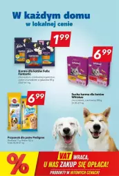 Gazetka promocyjna Lewiatan - Gazetka - ważna od 17.04 do 17.04.2024 - strona 13 - produkty: Kurczak, Whiskas, Fanta, Felix, Gala, Pedigree, Sucha karma, Fa