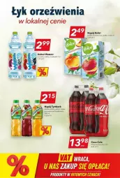 Gazetka promocyjna Lewiatan - Gazetka - ważna od 17.04 do 17.04.2024 - strona 2 - produkty: Gin, Truskawki, Coca-Cola, Maliny, Tymbark, Kubuś Waterrr, Kubuś, Napój, Mięta