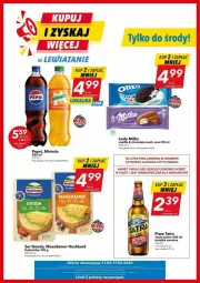 Gazetka promocyjna Lewiatan - Gazetka - ważna od 17.04 do 17.04.2024 - strona 5 - produkty: Piwa, Piwo, Piec, Maasdam, Ser, Gra, Mirinda, Tatra, Lody, Pepsi, Hochland, Gouda, Oreo, Milka