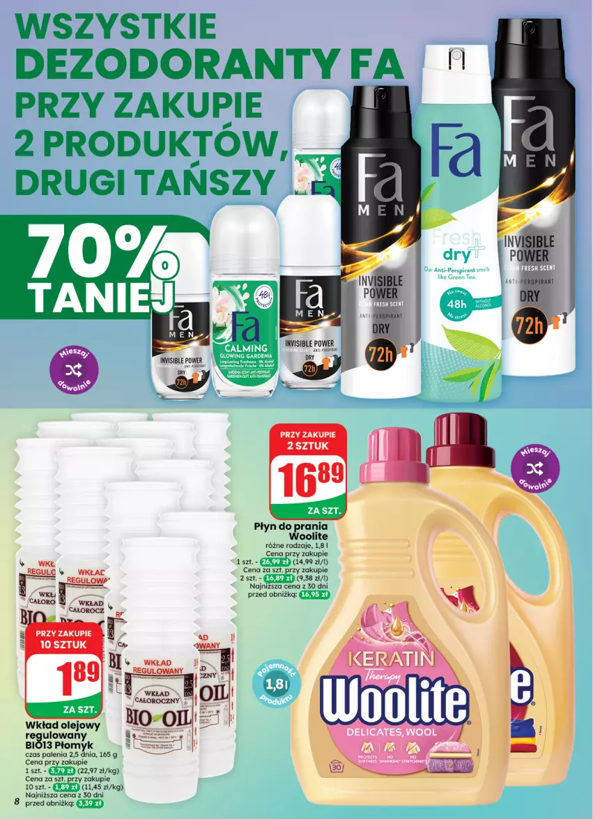 Gazetka promocyjna Dino - Weekendowe okazje - ważna 11.09 do 12.09.2026 - strona 8 - produkty: Dezodorant, Olej, Wkład olejowy