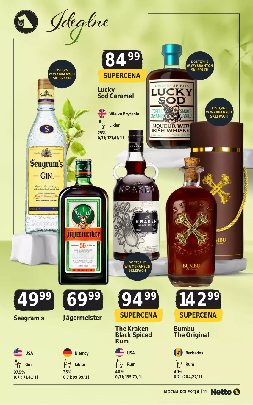 Gazetka promocyjna Netto - Netto_MK_03/25 - ważna 01.03 do 31.03.2025 - strona 11 - produkty: Gin, Gra, Lack, Likier, Rum