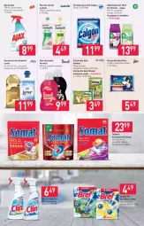 Gazetka promocyjna Stokrotka - Supermarket - Gazetka - ważna od 14.07 do 14.07.2021 - strona 14 - produkty: Płyn do prania, Ludwik, Ajax, Bref, Air Wick, Tablet, Clin, KiteKat, Somat, Calgon, Perwoll, Felix, Płyn do szyb, Lenor, LG