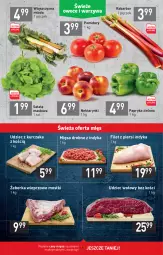 Gazetka promocyjna Stokrotka - Supermarket - Gazetka - ważna od 14.07 do 14.07.2021 - strona 5 - produkty: Kurczak, Sałata masłowa, Papryka, Filet z piersi indyka, Sałat, Udziec wołowy, Masło, Pomidory, Mięso, Nektar