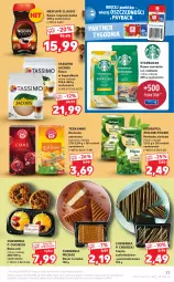 Gazetka promocyjna Kaufland - OFERTA TYGODNIA - Gazetka - ważna od 18.05 do 18.05.2022 - strona 33 - produkty: Nescafé, Kawa rozpuszczalna, Ser, Cukier, Kawa ziarnista, Kawa, Teekanne, Deser, Jacobs, Tassimo, Herbata, Herbapol, Babeczki, Herbata owocowa