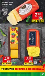 Gazetka promocyjna Delikatesy Centrum - Dyskontowe ceny w Delikatesach Centrum - Gazetka - ważna od 31.01 do 31.01.2024 - strona 11 - produkty: Ser, Gra, Gouda