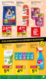 Gazetka promocyjna Delikatesy Centrum - Dyskontowe ceny w Delikatesach Centrum - Gazetka - ważna od 31.01 do 31.01.2024 - strona 21 - produkty: Mydło w płynie, Sok, Sokołów, Whiskas, Chappi, Chusteczki, Wołowina, Mydło, Płyn do szyb