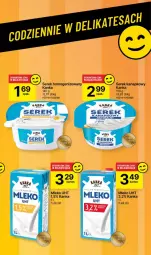 Gazetka promocyjna Delikatesy Centrum - Dyskontowe ceny w Delikatesach Centrum - Gazetka - ważna od 31.01 do 31.01.2024 - strona 27 - produkty: Ser, Serek kanapkowy, Serek homogenizowany, Serek, Mleko