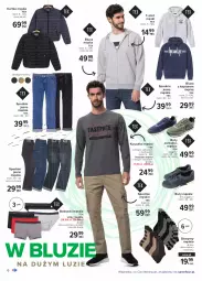 Gazetka promocyjna Carrefour - Gazetka Jest wiosna! - Gazetka - ważna od 28.03 do 28.03.2021 - strona 6 - produkty: Ser, Buty, Spodnie jeans, Kurtka, Karp, Kosz, T-shirt, Bluza z kapturem, Koszulka, Slipy, Spodnie, Bluza, Bokserki