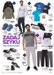 Gazetka promocyjna Carrefour - Gazetka Jest wiosna! - Gazetka - ważna od 28.03 do 28.03.2021 - strona 9 - produkty: Por, Buty, Szorty, Bermudy, Karp, Czapka, T-shirt, Dres, Sport, Spodnie, Bluza, Spodnie dresowe, Trampki