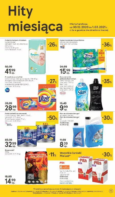 Gazetka promocyjna Tesco - Nowy Rok - ważna 01.01 do 05.01.2021 - strona 15