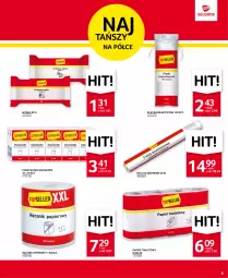 Gazetka promocyjna Selgros - Oferta spożywcza - Gazetka - ważna od 31.05 do 31.05.2023 - strona 5 - produkty: Papier, Papier toaletowy, Ręcznik, Chusteczki, Płatki kosmetyczne, Mydło, Folia aluminiowa