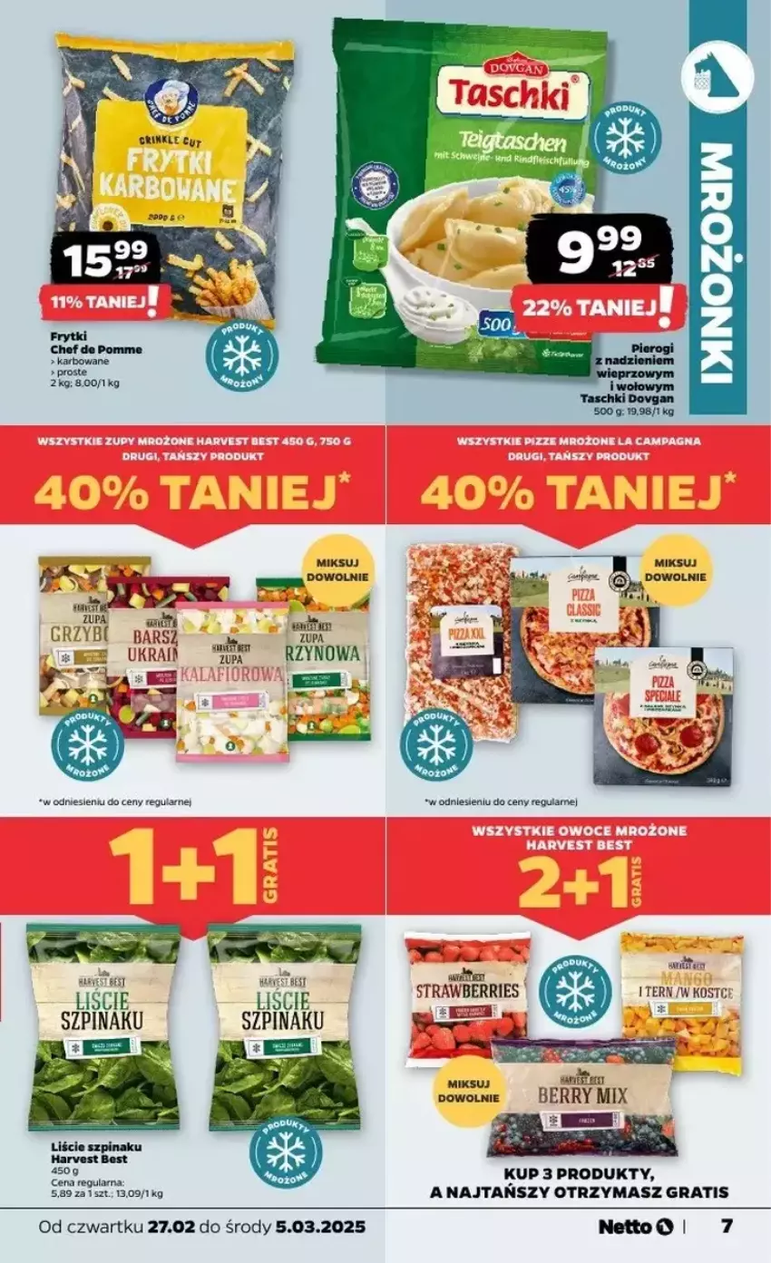 Gazetka promocyjna Netto - ważna 27.02 do 05.03.2025 - strona 7 - produkty: Gra, Rosie, Szpinak, Zupa