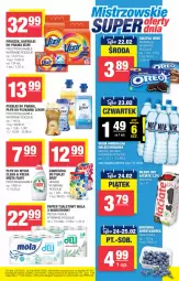 Gazetka promocyjna Spar - EuroSpar - Gazetka - ważna od 22.02 do 22.02.2023 - strona 11 - produkty: Ciastka, Nałęczowianka, Sok, Papier, Bref, Tera, Papier toaletowy, Vizir, Płyn do płukania, Mola, Fairy, Woda mineralna, Płyn do mycia, Kapsułki do prania, Woda, Oreo, Lenor, Mięta, Fa