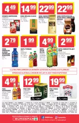 Gazetka promocyjna Spar - EuroSpar - Gazetka - ważna od 22.02 do 22.02.2023 - strona 16 - produkty: Piwo, Torebka, Kawa rozpuszczalna, Sos, Rum, Gra, Kawa ziarnista, Ice tea, Dallmayr, Kawa mielona, Kawa, Kosz, Coca-Cola, Desperados, Lack, Pepsi, Lipton, Tymbark, Dzieci, Mocca Fix Gold, Woseba, Woda, Herbata, Napój, Herbapol, Fa, Oliwa