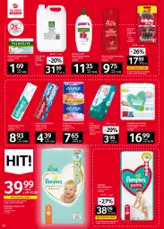 Gazetka promocyjna Selgros - Oferta spożywcza - Gazetka - ważna od 21.09 do 21.09.2022 - strona 24 - produkty: Fructis, Mydło w płynie, Palmolive, Pampers, Biały Jeleń, Majtki, Chusteczki, Always, Szampon, Podpaski, Gillette, Pieluchomajtki, Mydło, Elmex, Colgate, Always Ultra, LG