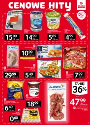 Gazetka promocyjna Selgros - Oferta spożywcza - Gazetka - ważna od 21.09 do 21.09.2022 - strona 7 - produkty: Sałatka, Ciasto francuskie, Warzywa, Gin, Jaja, Paluszki rybne, Sałatka warzywna, Lody, Sałat, Pizza, Tilapia, Krewetki, Frytki