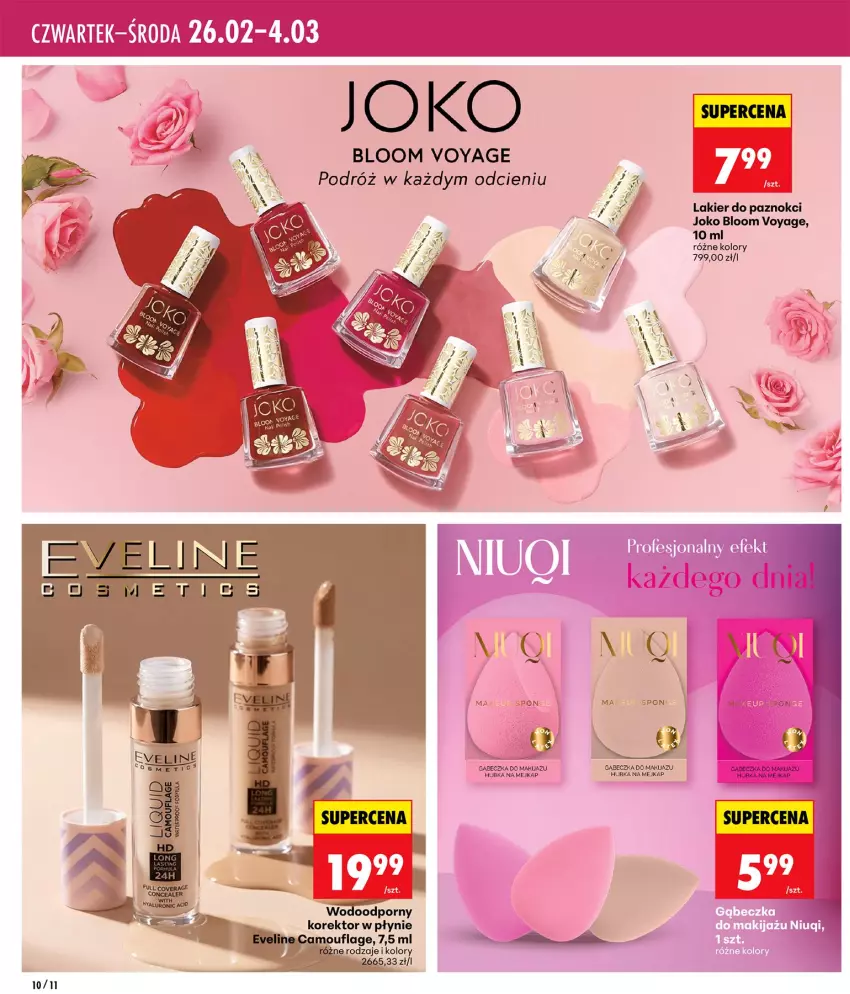 Gazetka promocyjna Biedronka - Twoje Piękne Strony - ważna 26.02 do 05.03.2026 - strona 10 - produkty: Lakier, Lakier do paznokci, Por