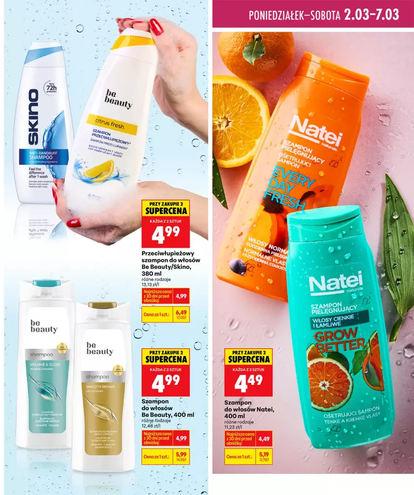 Gazetka promocyjna Biedronka - Twoje Piękne Strony - ważna 26.02 do 05.03.2026 - strona 15 - produkty: Be Be, Szampon
