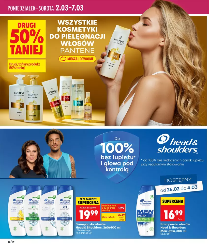Gazetka promocyjna Biedronka - Twoje Piękne Strony - ważna 26.02 do 05.03.2026 - strona 18 - produkty: Pantene, Szampon