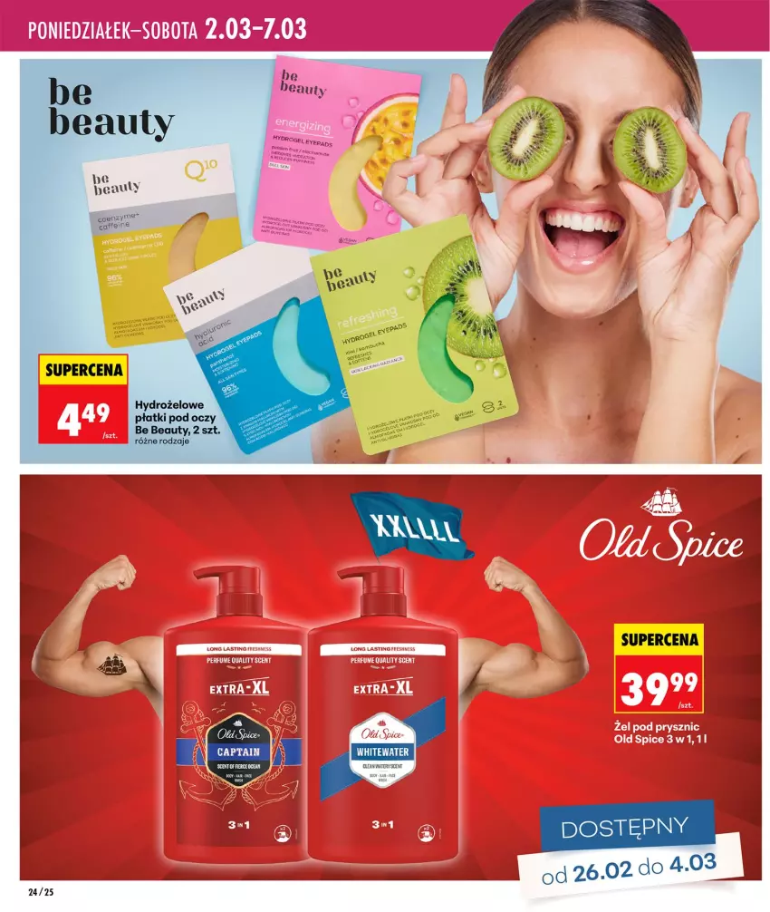 Gazetka promocyjna Biedronka - Twoje Piękne Strony - ważna 26.02 do 05.03.2026 - strona 24 - produkty: Be Be, Hydrożelowe płatki pod oczy