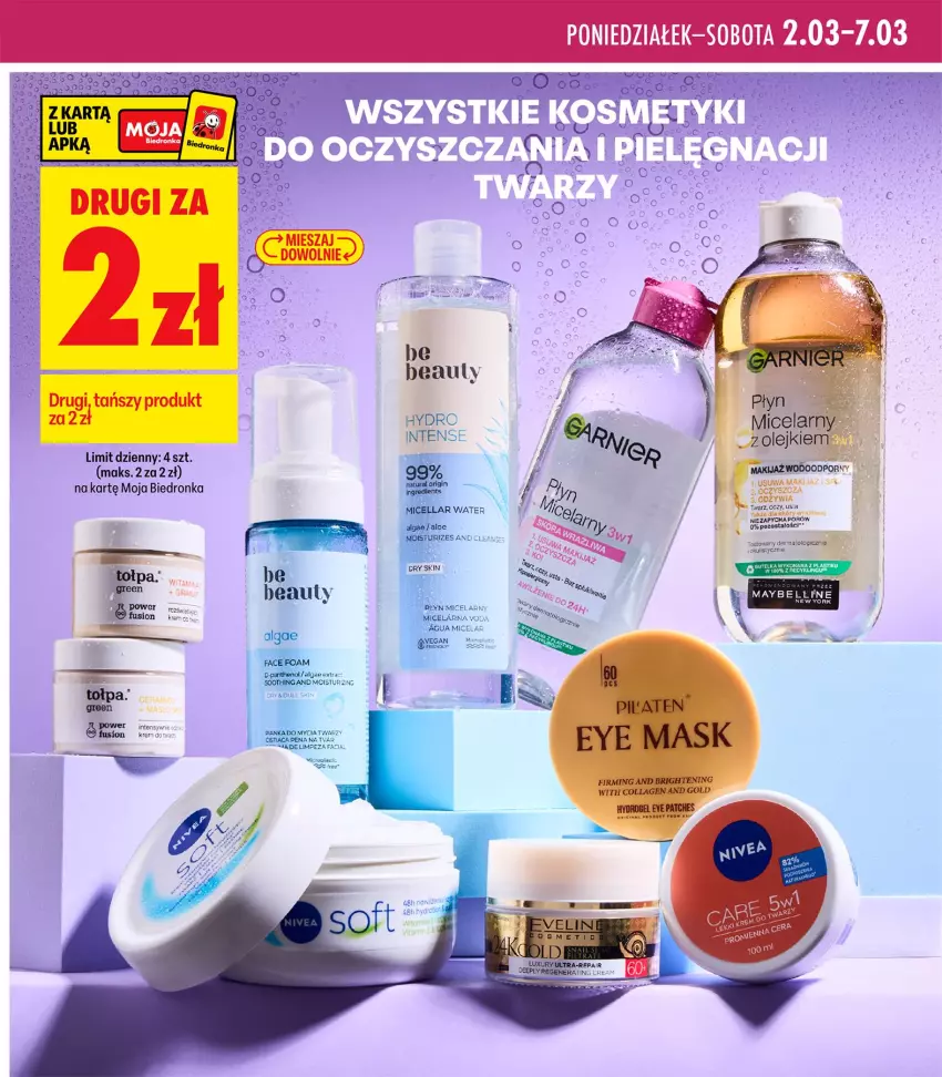 Gazetka promocyjna Biedronka - Twoje Piękne Strony - ważna 26.02 do 05.03.2026 - strona 25 - produkty: Bell, Fa, Fasola, Makijaż, Olej, Płyn micelarny, Por