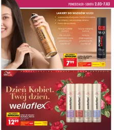 Gazetka promocyjna Biedronka - Twoje Piękne Strony - Gazetka - ważna od 05.03 do 05.03.2026 - strona 13 - produkty: Wellaflex, Klej, Wella, Lakier do włosów, Olej, Niuqi, Lakier
