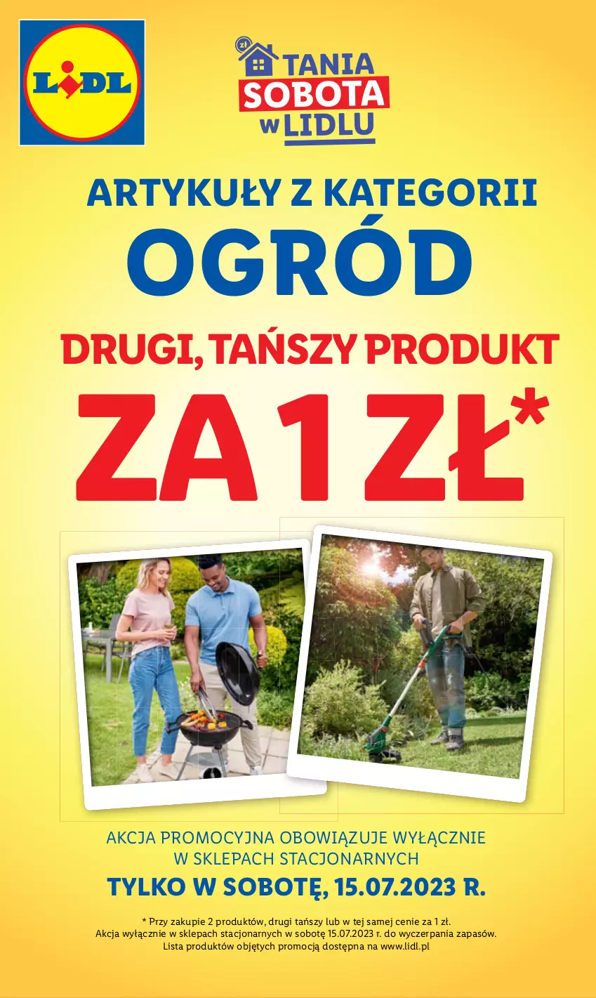 Gazetka promocyjna Lidl - GAZETKA - ważna 10.07 do 12.07.2023 - strona 61 - produkty: Ogród