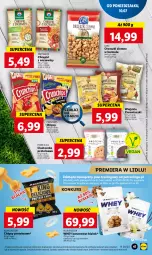 Gazetka promocyjna Lidl - GAZETKA - Gazetka - ważna od 12.07 do 12.07.2023 - strona 46 - produkty: Orzeszki, Chipsy, Chrupki, Lody, Przysnacki, Crunchips, Orzeszki ziemne