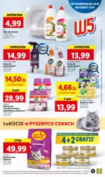 Gazetka promocyjna Lidl - GAZETKA - Gazetka - ważna od 12.07 do 12.07.2023 - strona 58 - produkty: Domestos, Pur, Koc, Gra, Cif, Spray do czyszczenia, Finish, Whiskas, Purina, Gourmet Gold, Ogród, Sucha karma