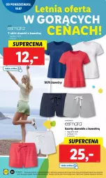 Gazetka promocyjna Lidl - GAZETKA - Gazetka - ważna od 12.07 do 12.07.2023 - strona 59 - produkty: Szorty, T-shirt