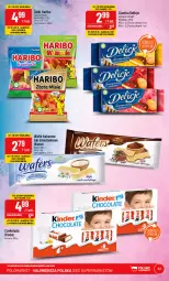 Gazetka promocyjna PoloMarket - Gazetka pomocyjna - Gazetka - ważna od 06.06 do 06.06.2023 - strona 43 - produkty: Ciastka, Wafle, Czekolada, Ferrero, Delicje, Kakao, Haribo, Kinder