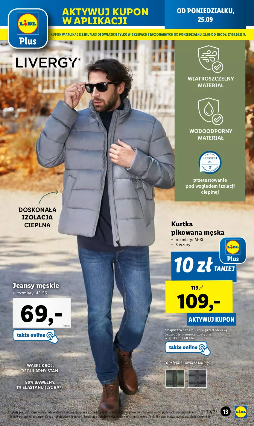 Gazetka promocyjna Lidl - GAZETKA - ważna 25.09 do 30.09.2023 - strona 15 - produkty: Kurtka