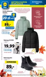 Gazetka promocyjna Lidl - GAZETKA - Gazetka - ważna od 30.09 do 30.09.2023 - strona 9 - produkty: Top, Por, Puf, Kurtka, Rajstopy, Dres, Sport, Botki