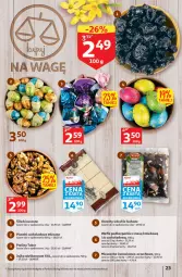 Gazetka promocyjna Auchan - Gazetka Wielkanoc w dobrym smaku Hipermarket Auchan - Gazetka - ważna od 29.03 do 29.03.2023 - strona 23 - produkty: Orzechy włoskie, Praliny, Karp, Wafle, Sanki, Wino