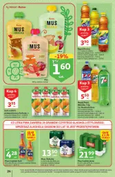 Gazetka promocyjna Auchan - Gazetka Wielkanoc w dobrym smaku Hipermarket Auchan - Gazetka - ważna od 29.03 do 29.03.2023 - strona 24 - produkty: Piwa, Piwo, Sok, Mus, Gra, Mirinda, O nas, Pepsi, Fortuna, Napój, Captain Jack